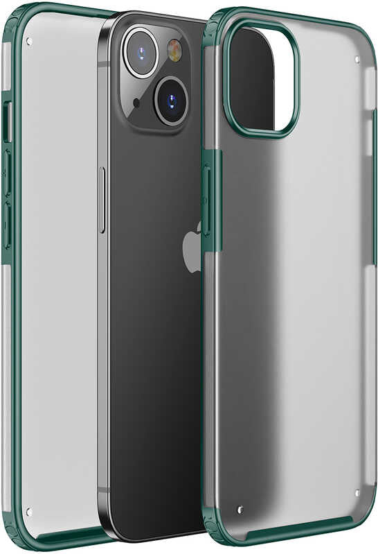 iPhone 13 Uyumlu Mnc Volks Kapak-Koyu Yeşil