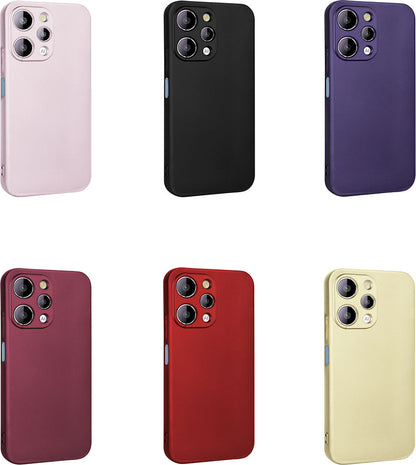 Xiaomi Redmi 12 Kılıf Mnc Premier Silikon Kapak-Gold
