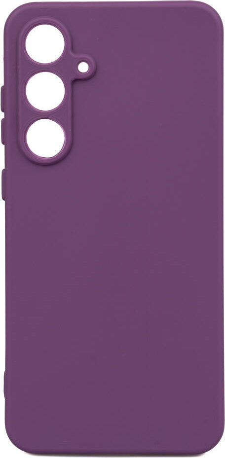 Galaxy S24 Fe Kılıf Mnc Biye Silikon-Mor-Mor