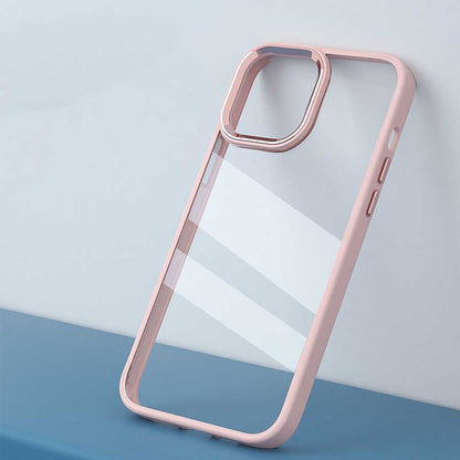 iPhone 14 Pro Kılıf Mnc Krom Kapak-Lila
