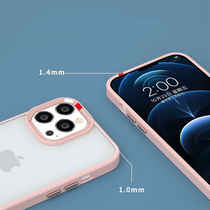 iPhone 14 Pro Kılıf Mnc Krom Kapak-Koyu Yeşil