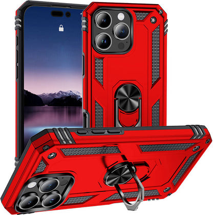 Apple iPhone 16 Pro Kılıf Mnc Vega Kapak-Kırmızı