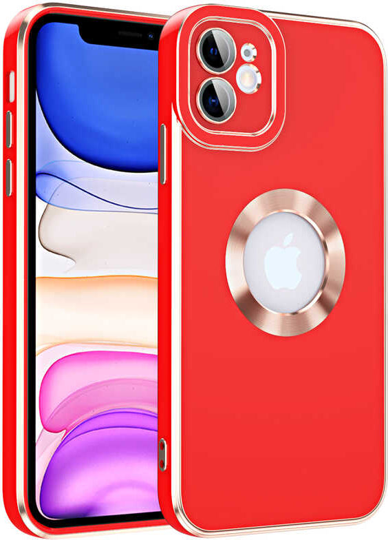 iPhone 11 Uyumlu Mnc Kongo Kapak-Kırmızı