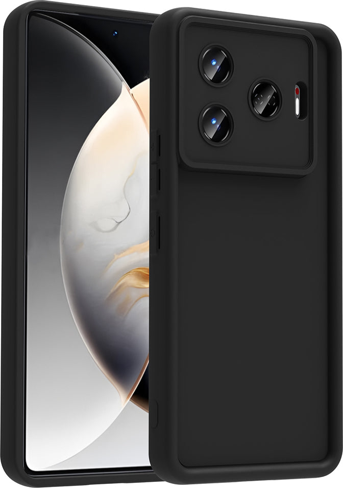 Tecno Camon 30 Pro 5g Kılıf Kamera Korumalı Mnc Ananas Kapak - Siyah