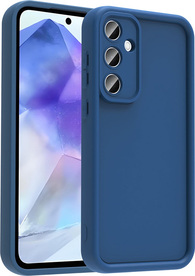 Galaxy A56 Kılıf Kamera Korumalı Mnc Ananas Kapak - Koyu Yeşil