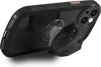 iPhone 13 Pro Kılıf Kamera Korumalı Pop Soketli Renkli Mnc Ofro Kapak-Mavi