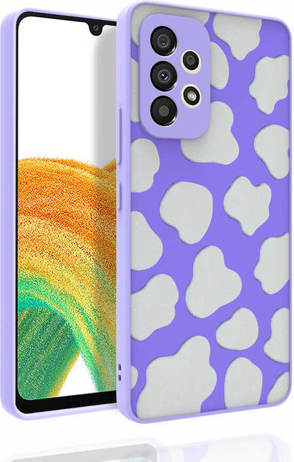 Galaxy A53 5g Kılıf Desenli Kamera Korumalı Parlak Mnc Nora Kapak-No6