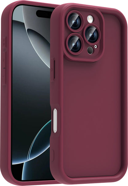 iPhone 16 Pro Kılıf Kamera Korumalı Mnc Ananas Kapak - Siyah
