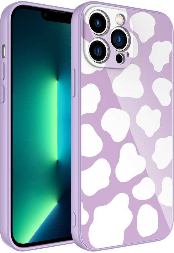 iPhone 13 Pro Max Uyumlu Kamera Korumalı Desenli Sert Silikon Mnc Epoksi Kapak-No6