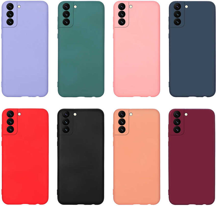 Galaxy S22 Kılıf Mnc Mara Laaakan Kapak-Turuncu