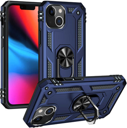 iPhone 13 Mini Uyumlu Mnc Vega Kapak-Mavi