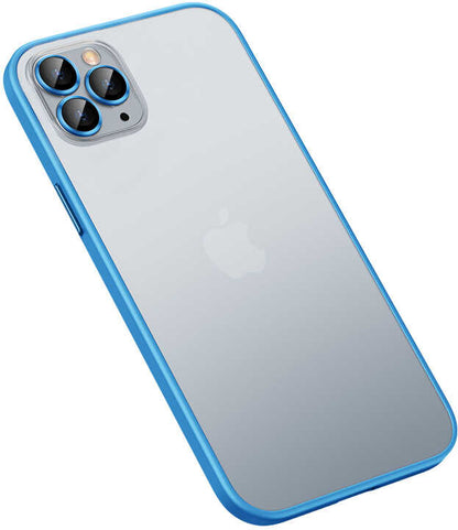 iPhone 13 Pro Kılıf Mnc Retro Kapak-Mavi