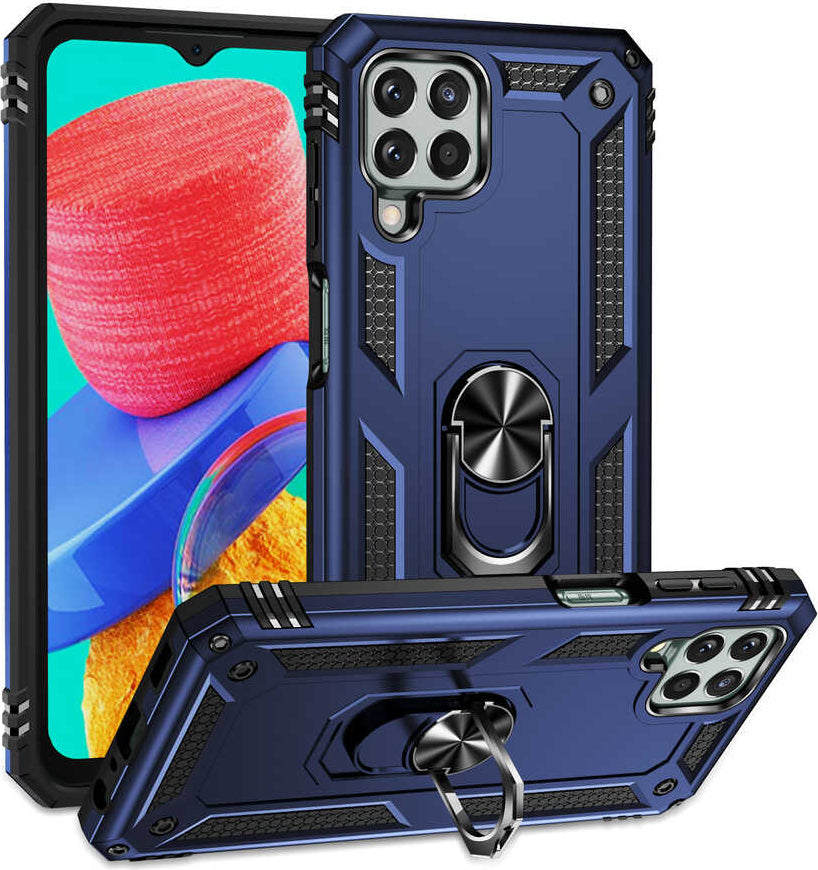 Galaxy M33 Kılıf Mnc Vega Kapak-Mavi