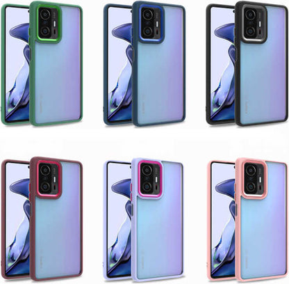 Xiaomi Mi 11T 5g Kılıf Mnc Flora Kapak-Siyah