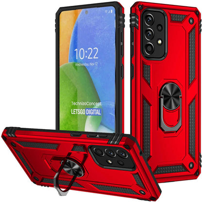 Galaxy A73 Kılıf Mnc Vega Kapak-Kırmızı