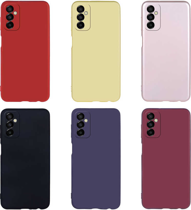 Galaxy M23 Kılıf Mnc Premier Silikon Kapak-Gold