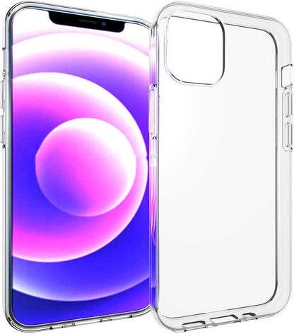 iPhone 14 Plus Uyumlu Mnc Süper Silikon Kapak-Renksiz