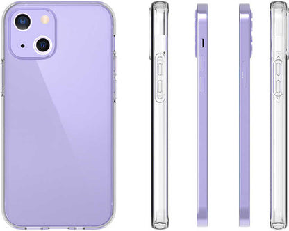 iPhone 14 Plus Uyumlu Mnc Süper Silikon Kapak-Renksiz