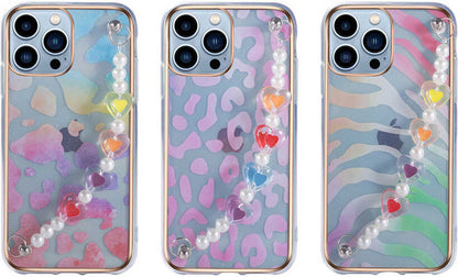 iPhone 12 Pro Kılıf Mnc Pilla Kapak-Pembe-Yeşil