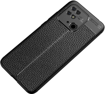 Xiaomi Redmi 10C Kılıf Mnc Niss Silikon Kapak-Lacivert