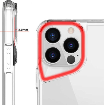 iPhone 14 Pro Uyumlu Mnc T-Max Kapak-Renksiz