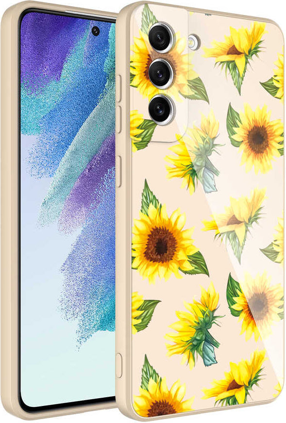 Galaxy S21 Fe Kılıf Kamera Korumalı Desenli Sert Silikon Mnc Epoksi Kapak-No2