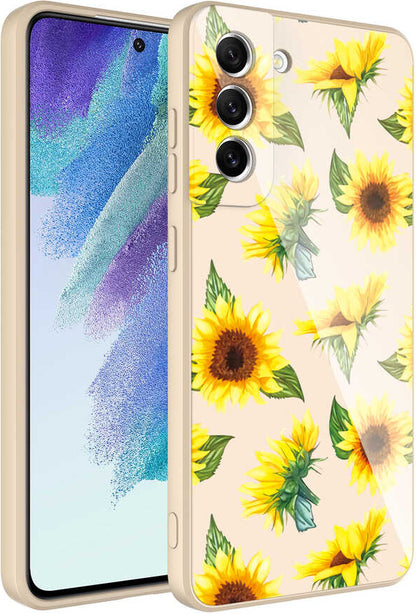 Galaxy S21 Fe Kılıf Kamera Korumalı Desenli Sert Silikon Mnc Epoksi Kapak-No2