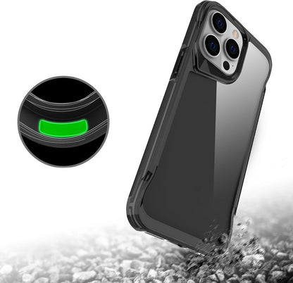 Apple iPhone 15 Pro Max Kılıf Mnc T-Max Kapak-Koyu Gri