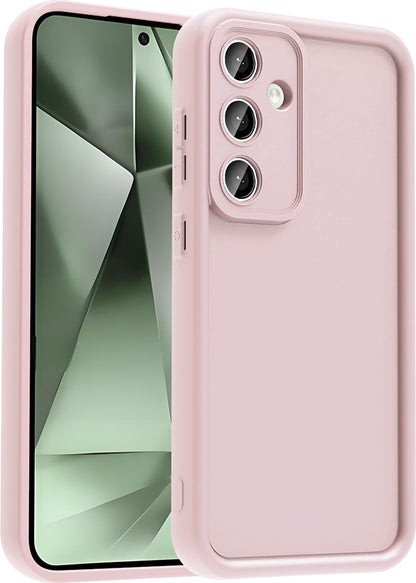 Galaxy S24 Fe Kılıf Kamera Korumalı Mnc Ananas Kapak - Pembe