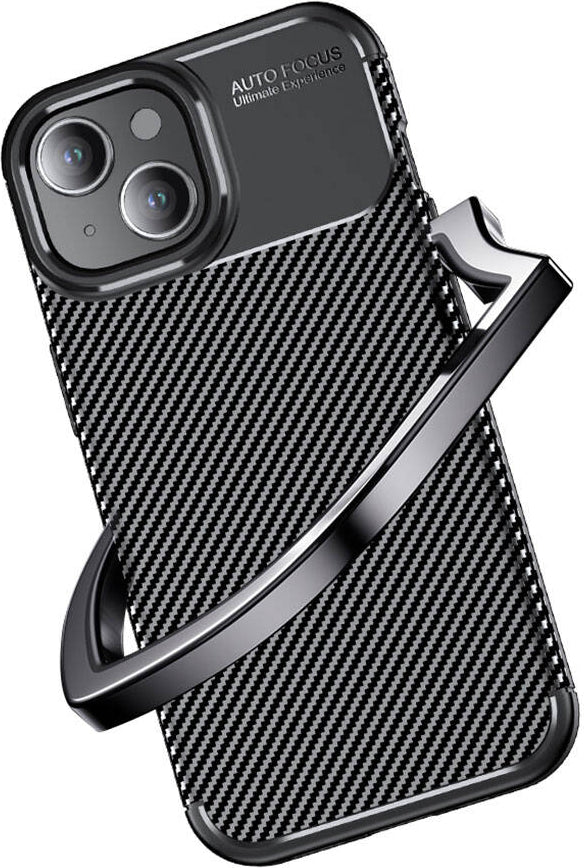 iPhone 15 Uyumlu Mnc Negro Silikon Kapak-Siyah