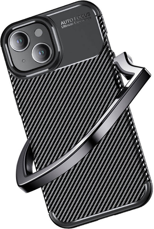 iPhone 15 Uyumlu Mnc Negro Silikon Kapak-Siyah