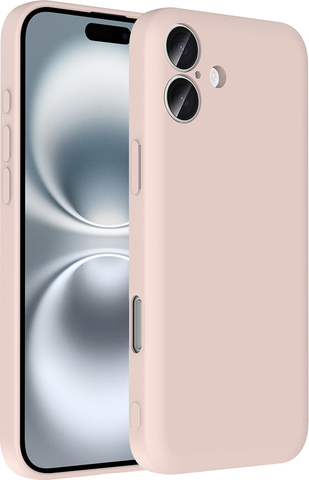 iPhone 16 Kılıf Kamera Korumalı Kartlık Hazneli Mnc Vitra Kapak - Pembe