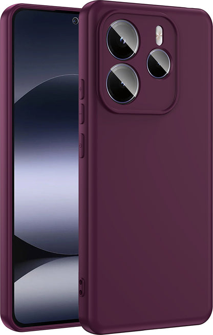 Redmi Note 14 5g Kılıf Mnc Mara Lansman Kapak - Koyu Mor