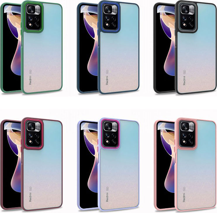 Xiaomi Poco M4 Pro 5g Kılıf Mnc Flora Kapak-Lila