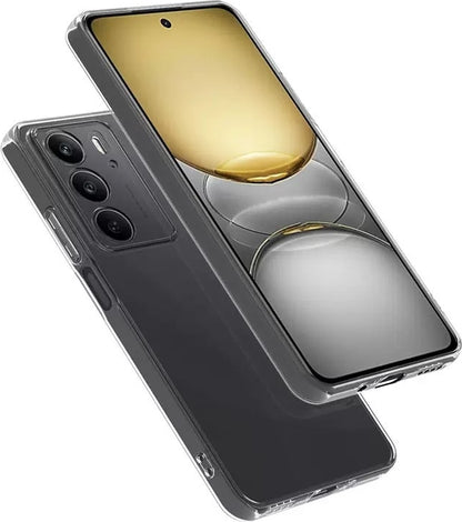 Realme C75 Kılıf Mnc Süper Silikon Kapak - Şeffaf