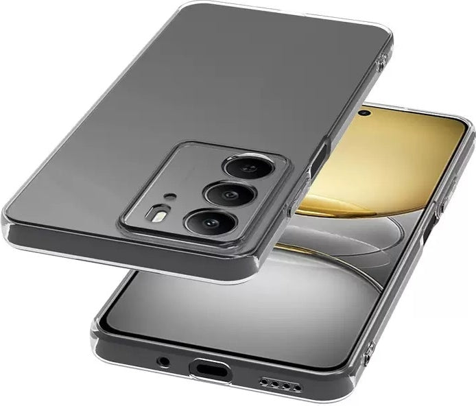 Realme C75 Kılıf Mnc Süper Silikon Kapak - Şeffaf