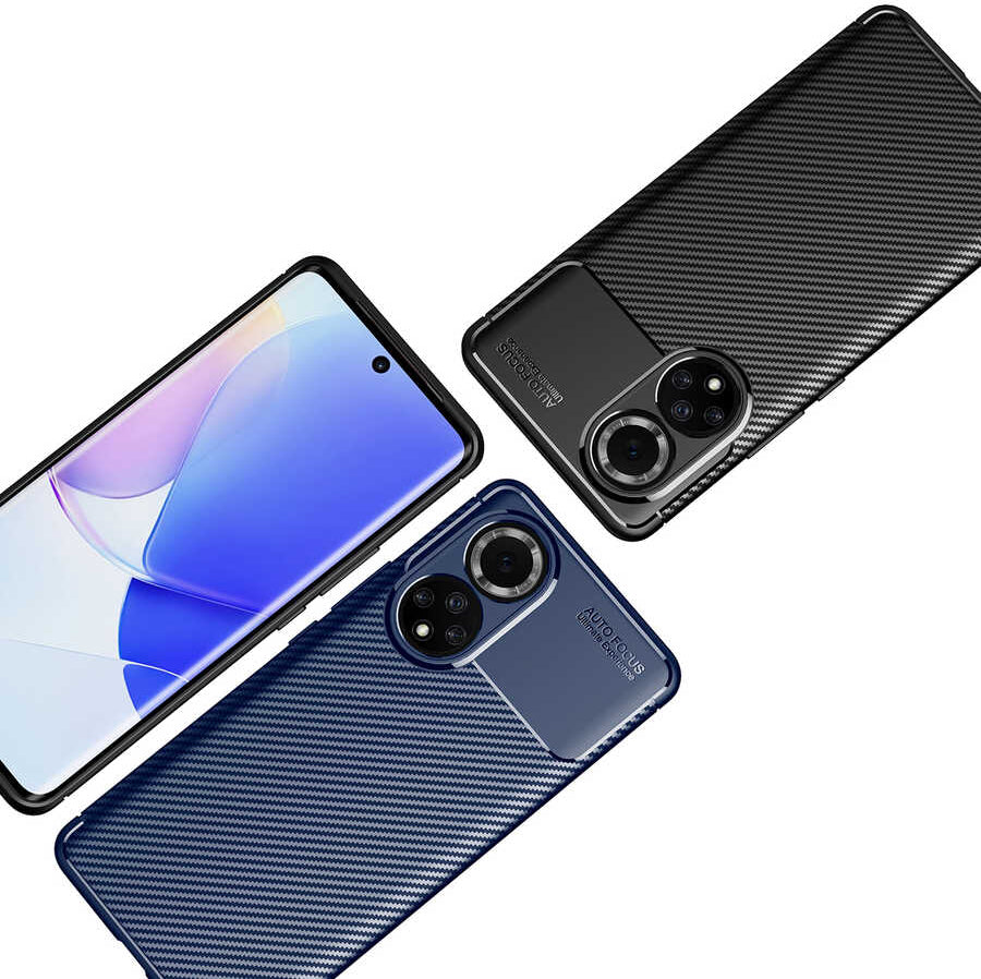 Huawei Honor 50 Kılıf Mnc Negro Silikon Kapak-Lacivert