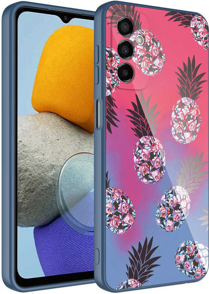 Galaxy M23 Kılıf Kamera Korumalı Desenli Sert Silikon Mnc Epoksi Kapak-No3