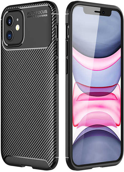 iPhone 12 Uyumlu Mnc Negro Silikon Kapak-Siyah