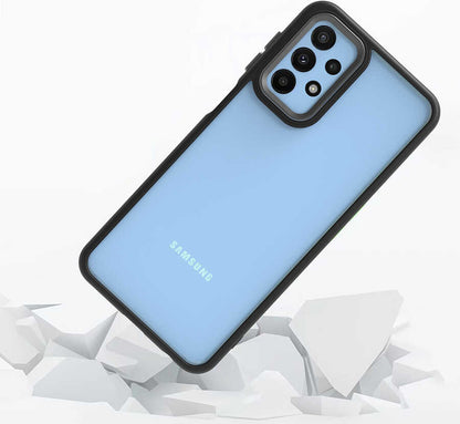 Galaxy A23 Kılıf Mnc Flora Kapak-Mavi