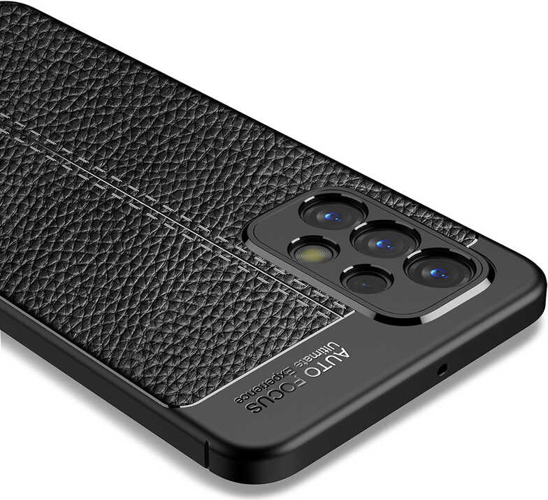 Galaxy A23 Kılıf Mnc Niss Silikon Kapak-Lacivert