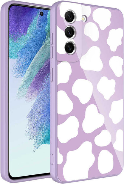 Galaxy S21 Fe Kılıf Kamera Korumalı Desenli Sert Silikon Mnc Epoksi Kapak-No6
