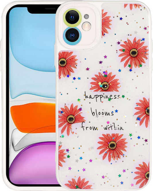 iPhone 11 Kılıf Kamera Korumalı Sert Desenli Mnc Pami Kapak-No6
