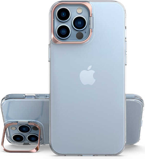 iPhone 13 Pro Uyumlu Mnc Skuba Kapak-Rose Gold