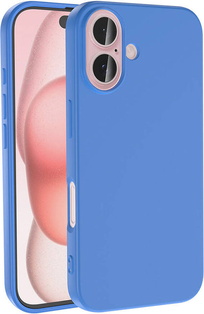 Apple iPhone 16 Kılıf Mnc Lsr Laaakan Kapak-Mavi