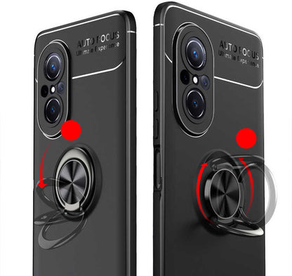 Huawei Nova 9 Se Kılıf Mnc Ravel Silikon Kapak-Siyah