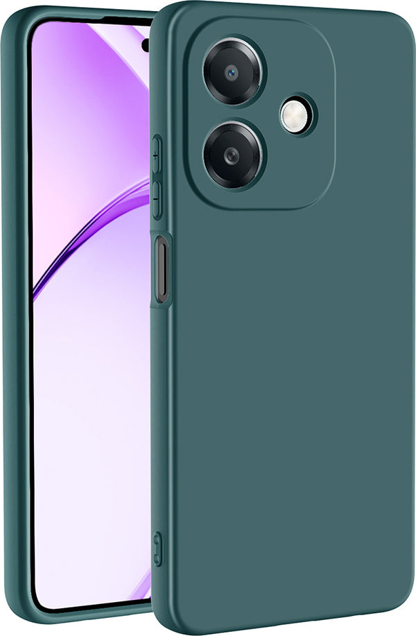 Oppo A3 Uyumlu Kılıf Mnc Mara Lansman Kapak-Koyu Yeşil