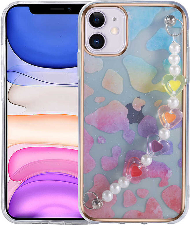 iPhone 12 Uyumlu Mnc Pilla Kapak-Pembe
