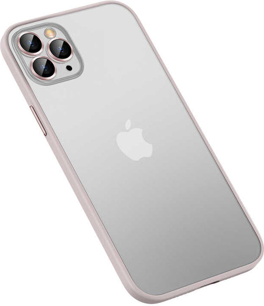 iPhone 13 Pro Max Uyumlu Mnc Retro Kapak-Rose Gold