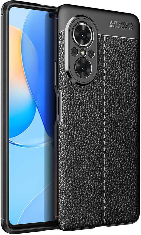 Huawei Nova 9 Se Kılıf Mnc Niss Silikon Kapak-Siyah